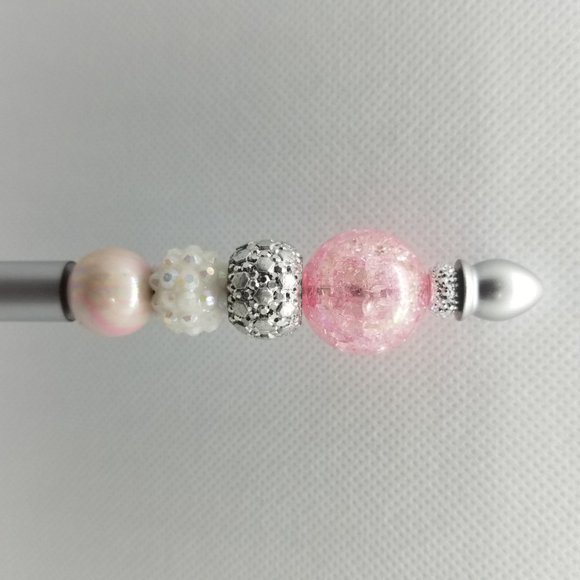 Beaded Fashion Metal Pen - Picture 4 of 6